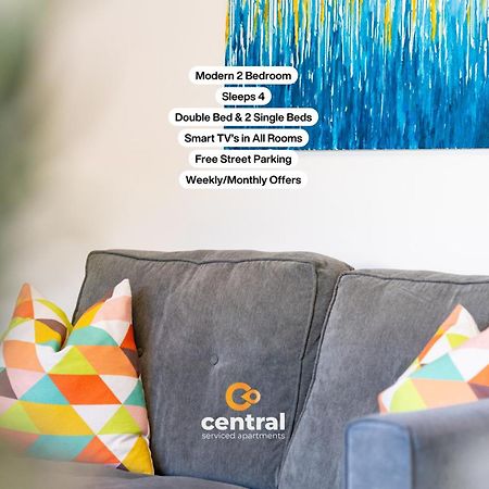 Central Serviced Apartments - 2 Bedroom - Free Street Parking - Fast Wifi - Smart Tvs In All Rooms - Ground Level - Family Neighbourhood - 3 X Double Beds - Heating 24-7 - Trade Stays - Weekly & Monthly Offers Dundee Kültér fotó